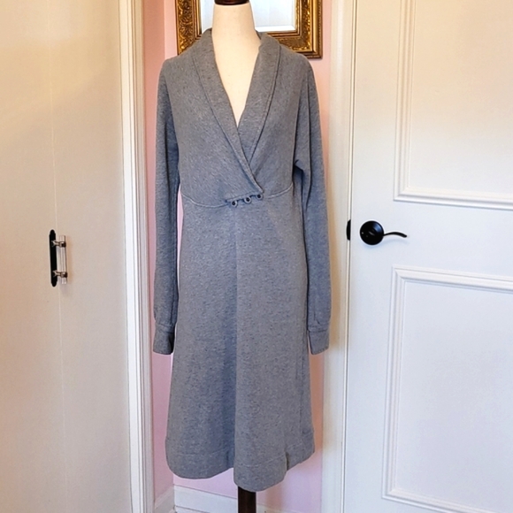 Marc Jacobs Dresses | Marc Jacobs Grey Sweatshirt Dress | Color: Gray | Size: S | L_Tattersall's Closet